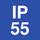 Grau de proteção IP 55