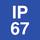 Grau de proteção IP 67