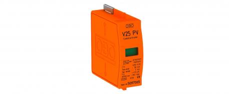 Módulo FV - Descarregador de corrente de raio e sobretensões tipo 1+2 1 | 385 | IP20